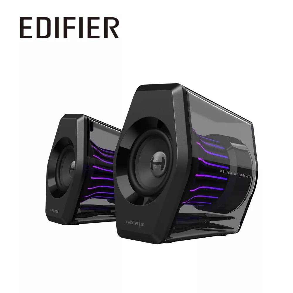 EDIFIER G2000 PRO 2.0 電競遊戲喇叭 黑色