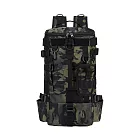 【JAR嚴選】戶外防水多功能雙肩背包 軍綠迷彩