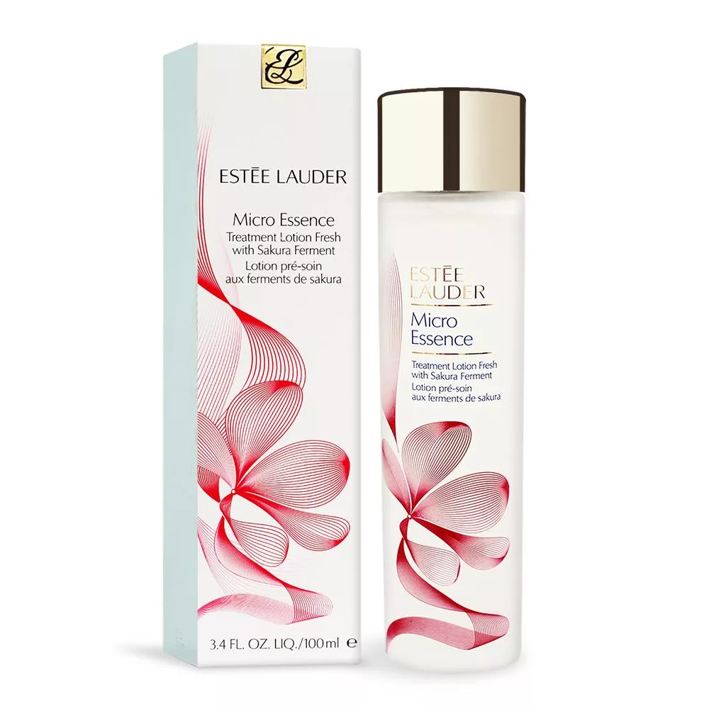 ESTEE LAUDER 雅詩蘭黛 微分子肌底原生露櫻花輕盈版(100ml)(含盒)-公司貨