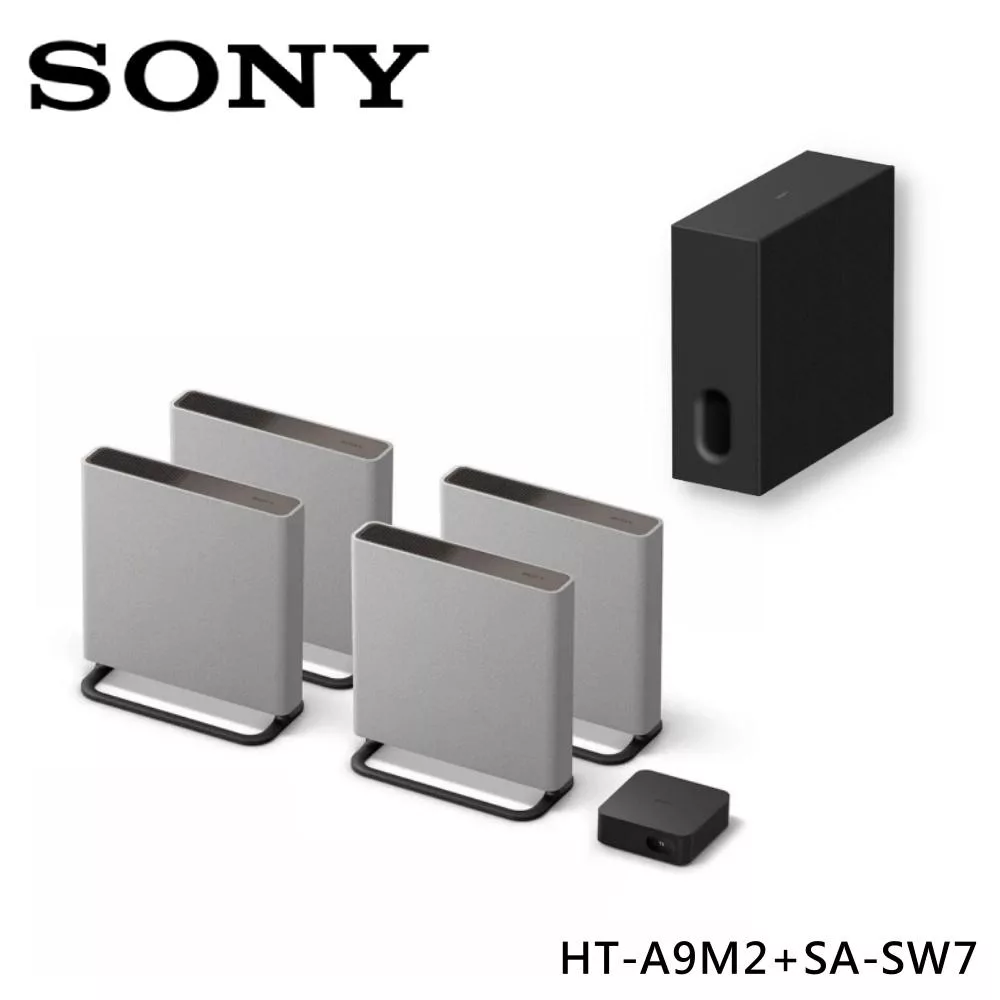 ★官網註冊送3000★《限時優惠》SONY 索尼 HT-A9M2+SA-SW7 環繞式家庭劇院組合 重低音 台灣公司貨