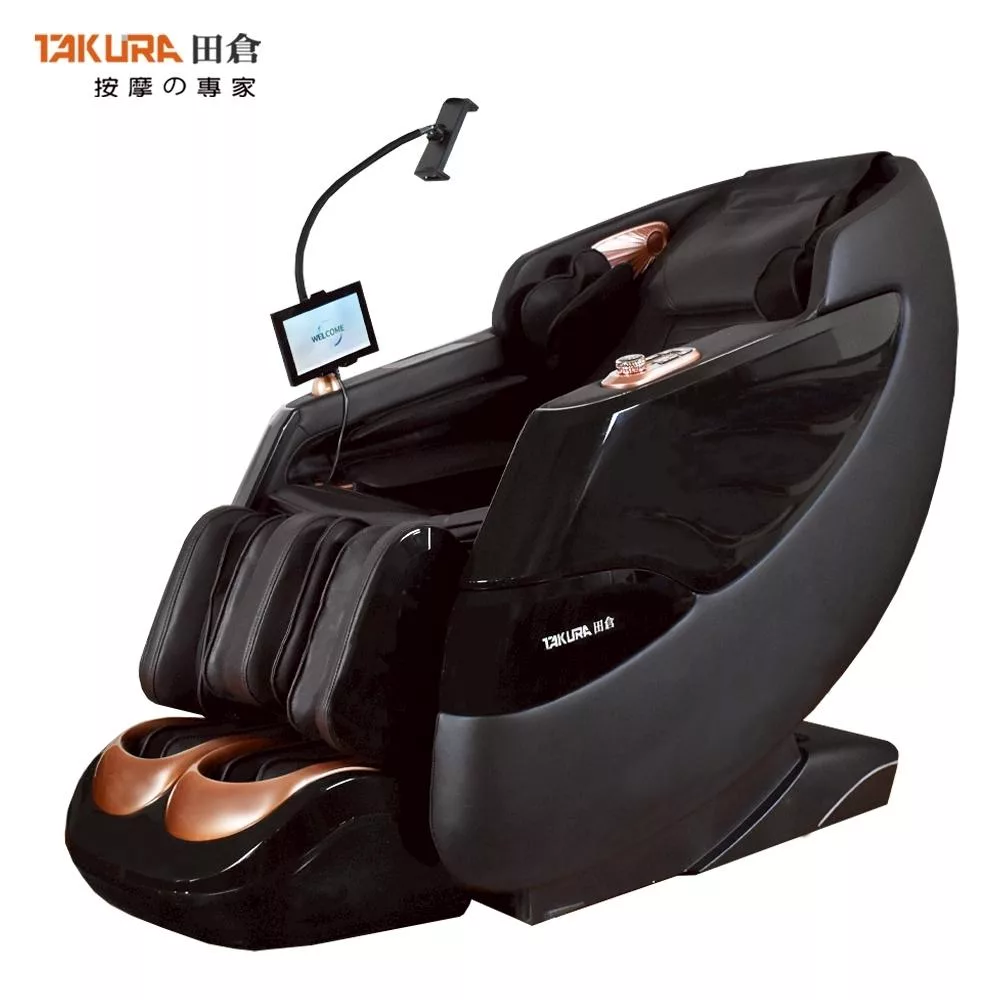 【TAKURA 田倉】緻揉舒壓臀感按摩椅 (型號:9531)《歡迎預約試坐》 黑色