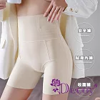 【Decoy】輕薄透氣 束腰塑形高腰內褲安全褲/款式可選 膚色L