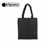 Lesportsac 2025冬季新品 GH Emerald Tote 捲捲背帶托特包(1235) LD24低調珠寶
