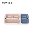 MOYUUM 韓國 組合式分隔餐盤 - 燕麥藍