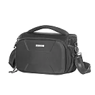 Prowell WIN-23525 EVA硬殼一機兩鏡相機包 相機保護包 休閒攝影包 相機斜背包 相機跨肩包 側背包 黑色