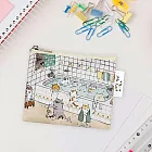 Sunny Bag x 貓小姐Ms.Cat-萬用收納袋(S)-洗澎澎