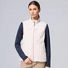 【荒野wildland】女輕量天鵝絨防風防潑機能背心228灰白色 S 228灰白色