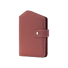 BESTHOT 防盜刷真皮護照夾 磚紅