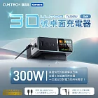 CUKTECH 酷態科 300W 桌面充電器 30號Ultra 超級電能站 TA3005U 銀色