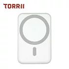 【TORRII】Slim Pro 5000mAh防爆磁吸行動電源-S1PRO 白色