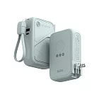 KooPin X3 SSB安全防爆固態電池無線快充行動電源(10000mAh) 中國CCC認證 航空標示38WH -藍色