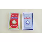 皇家迷你 868撲克牌 紅、藍 24打 /件 紅色