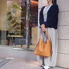 Kissora Tokyo|日本職人手作 牛皮多夾層肩背/後背包 駝色