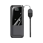 MCK-NPCG 自帶線 數位顯示行動電源 10000mAh 黑