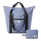 Seoul house 輕量旅行加大托特包- 淺藍色