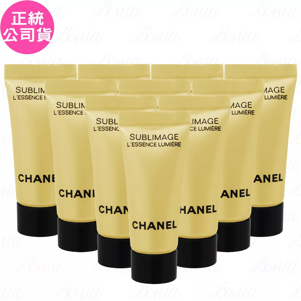 CHANEL香奈兒 奢華金燦煥白精萃 CHANEL香奈兒 奢華金燦煥白精萃5ml*10旅行袋組,為專櫃正品,適用於臉部與眼部,適合各種膚質。精萃配方有助於煥白肌膚,提升膚澤透亮度,是日常保養的理想選擇。