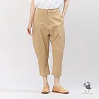 好我_Caesar水洗棉質彈性老爺褲 M 駝